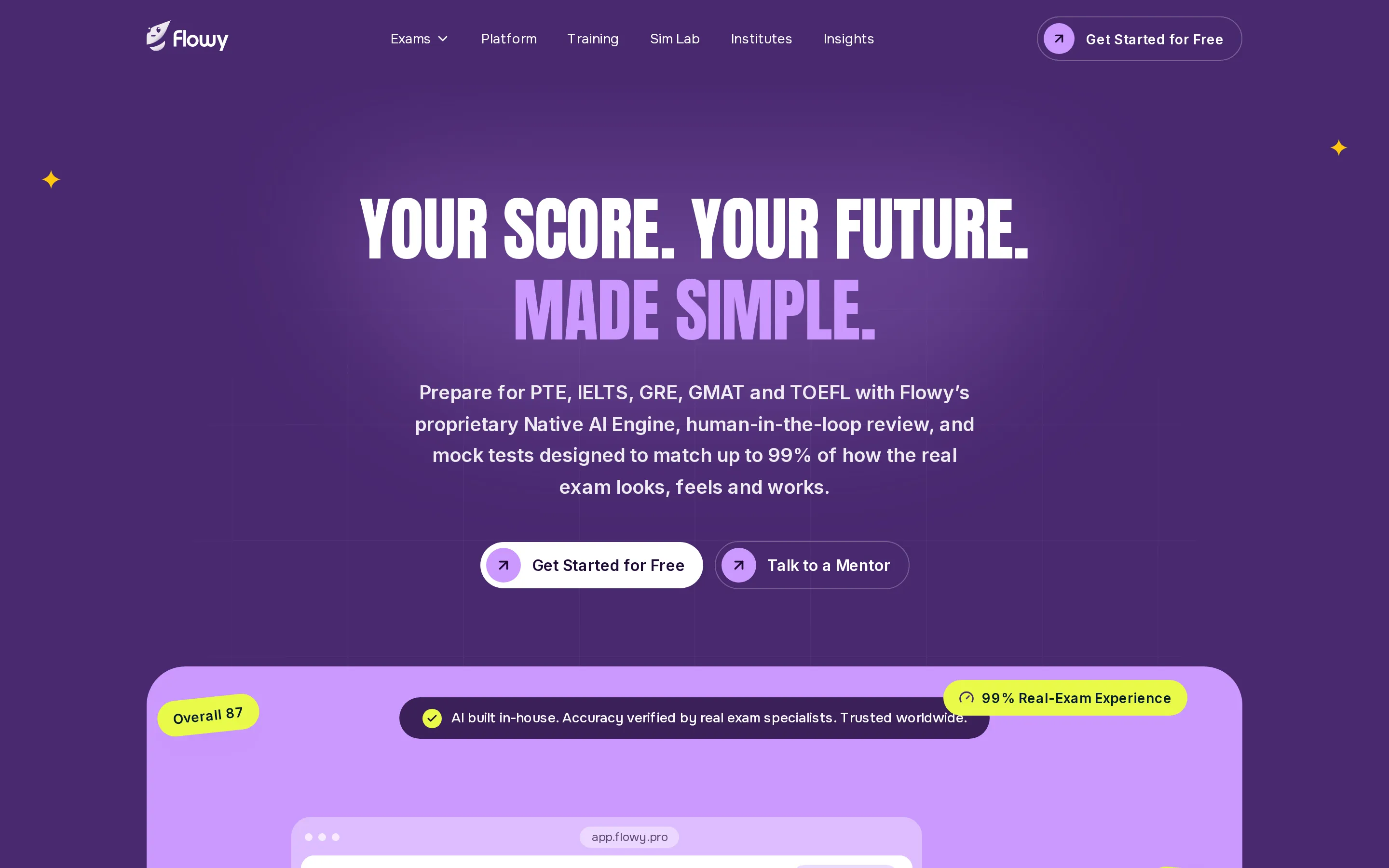 Flowy interface